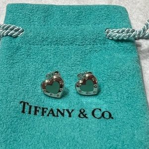 Tiffany & Co. Love Blue heart Earrings